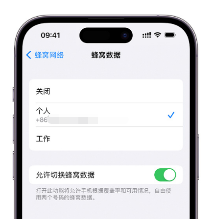 丁青苹果维修服务分享如何在iPhone上使用双卡 